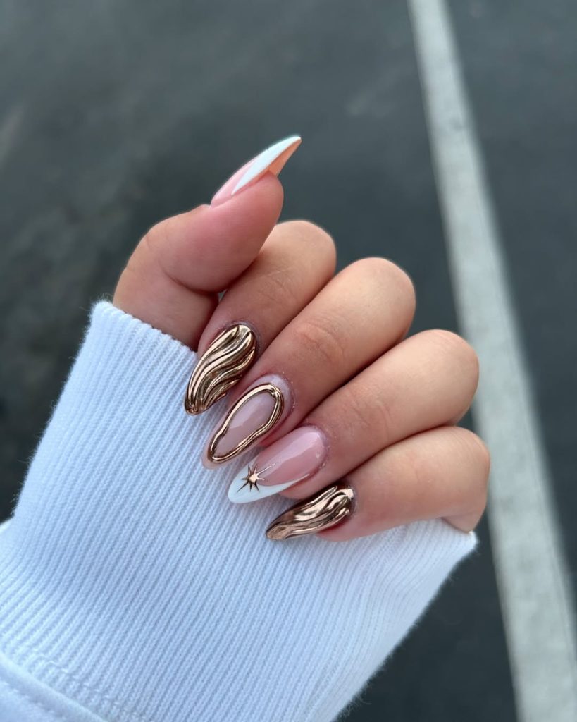 chrome nails