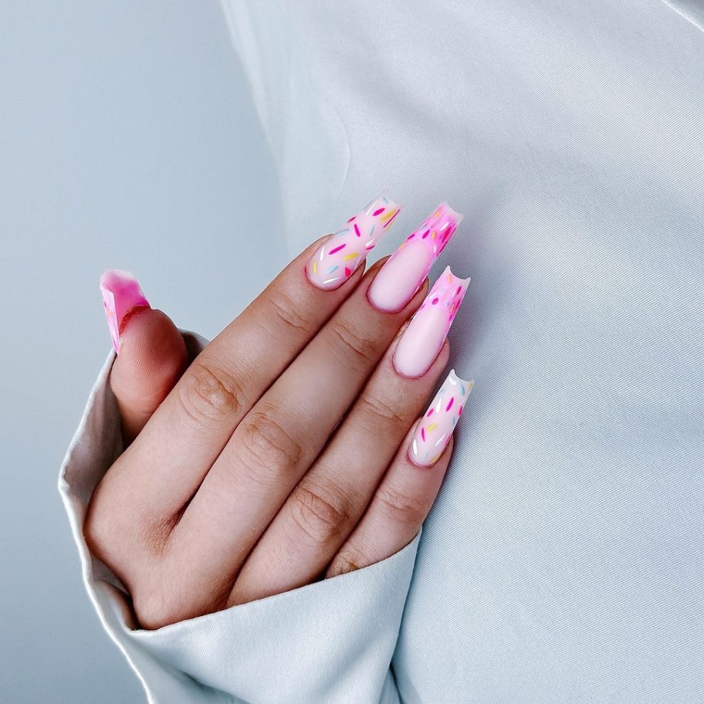 Pink Nails