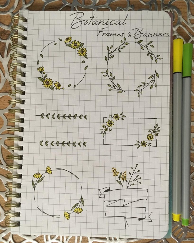 January bullet journal ideas