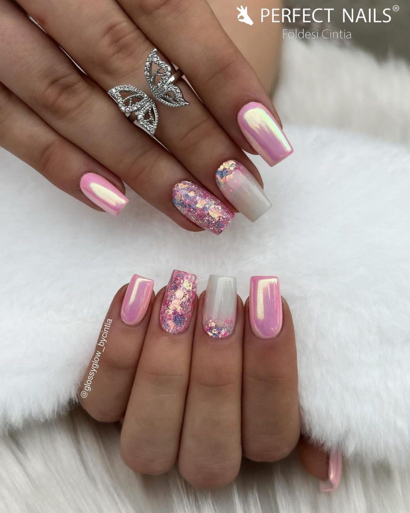 Pink Nails