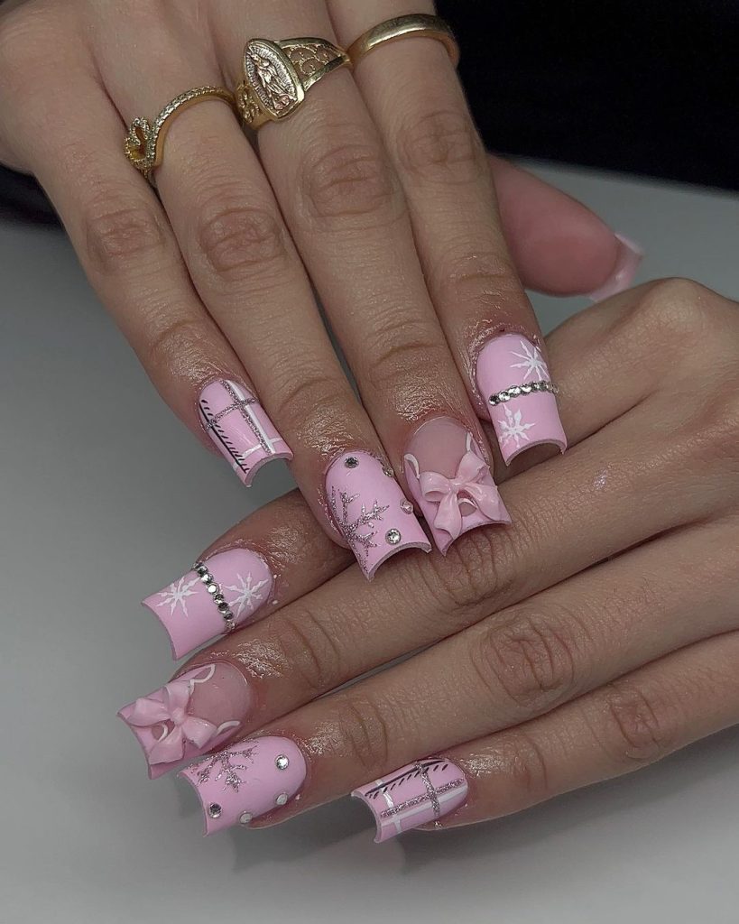 Pink Nails