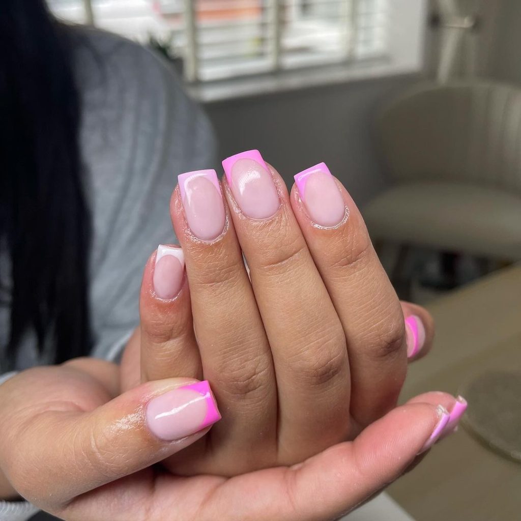 Pink Nails