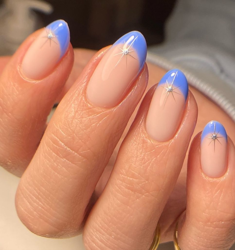 Blue Nails