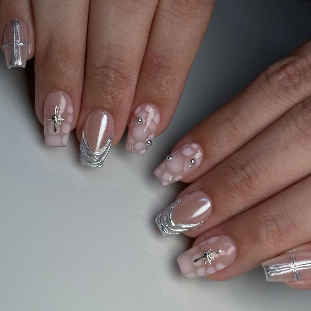 chrome nails