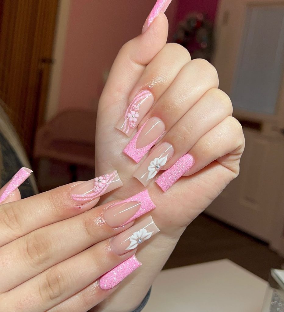 Pink Nails