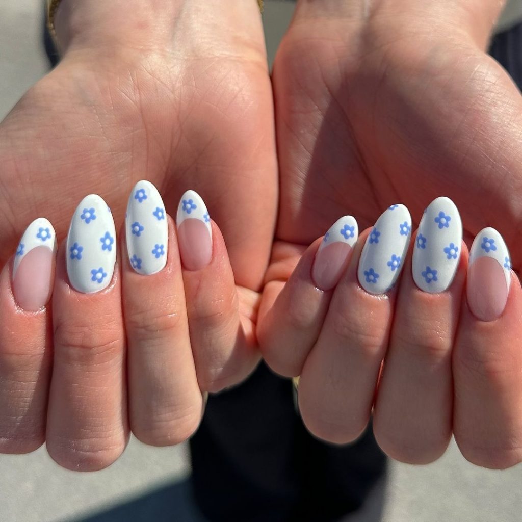 Blue Nails