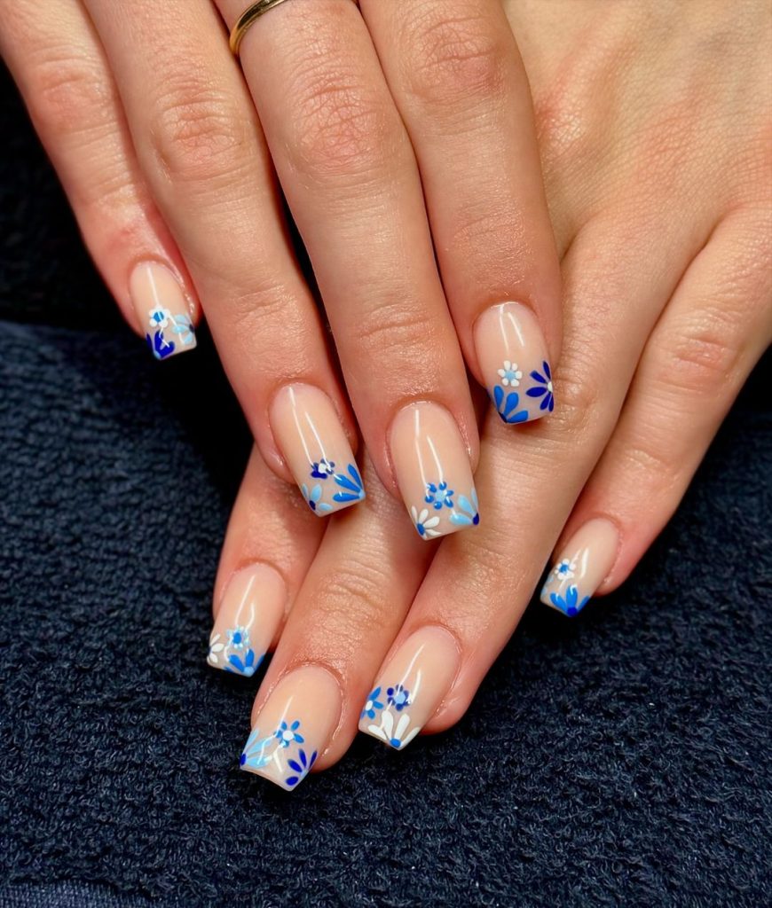 Blue Nails