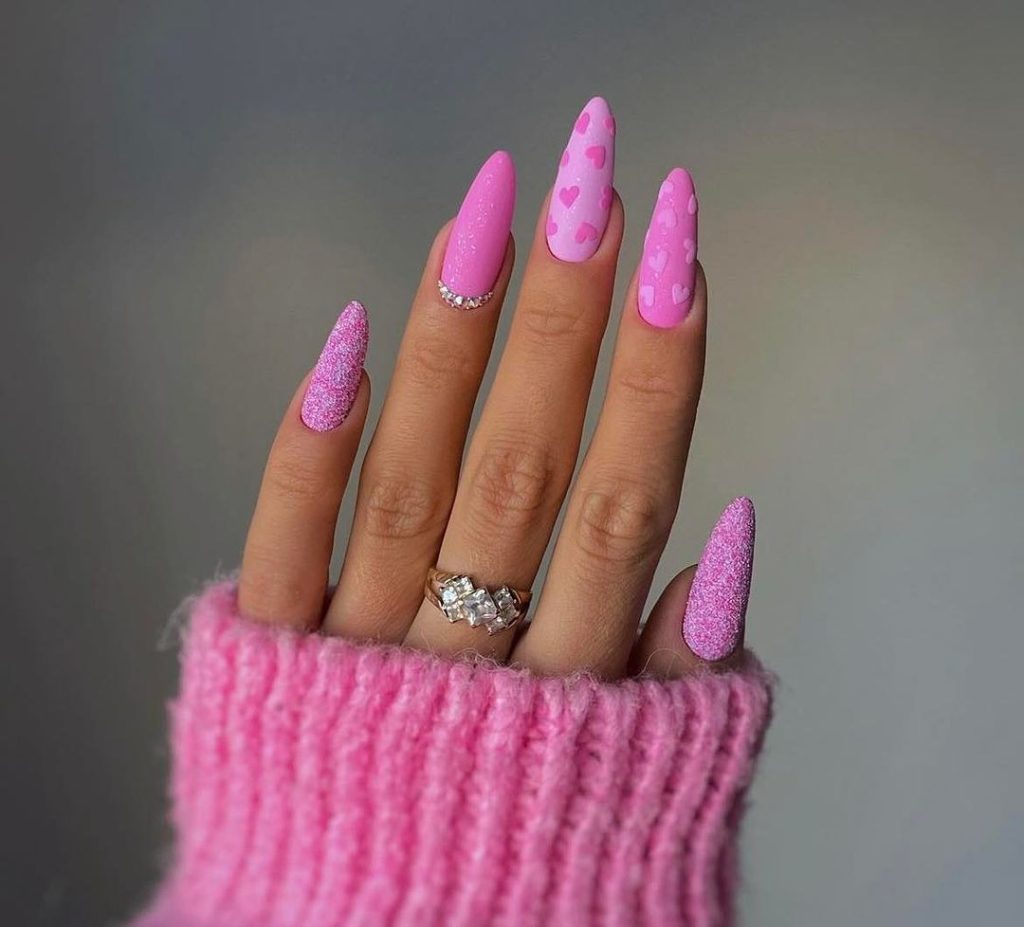 Pink Nails