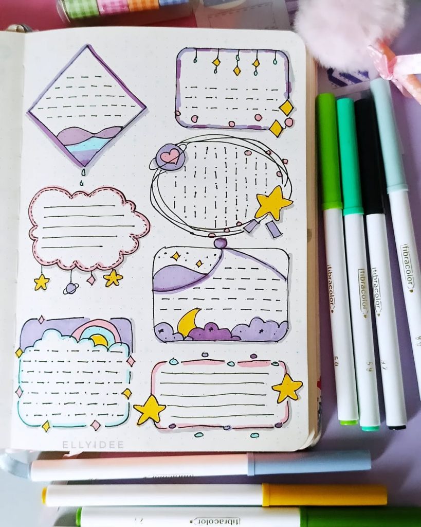 January bullet journal ideas