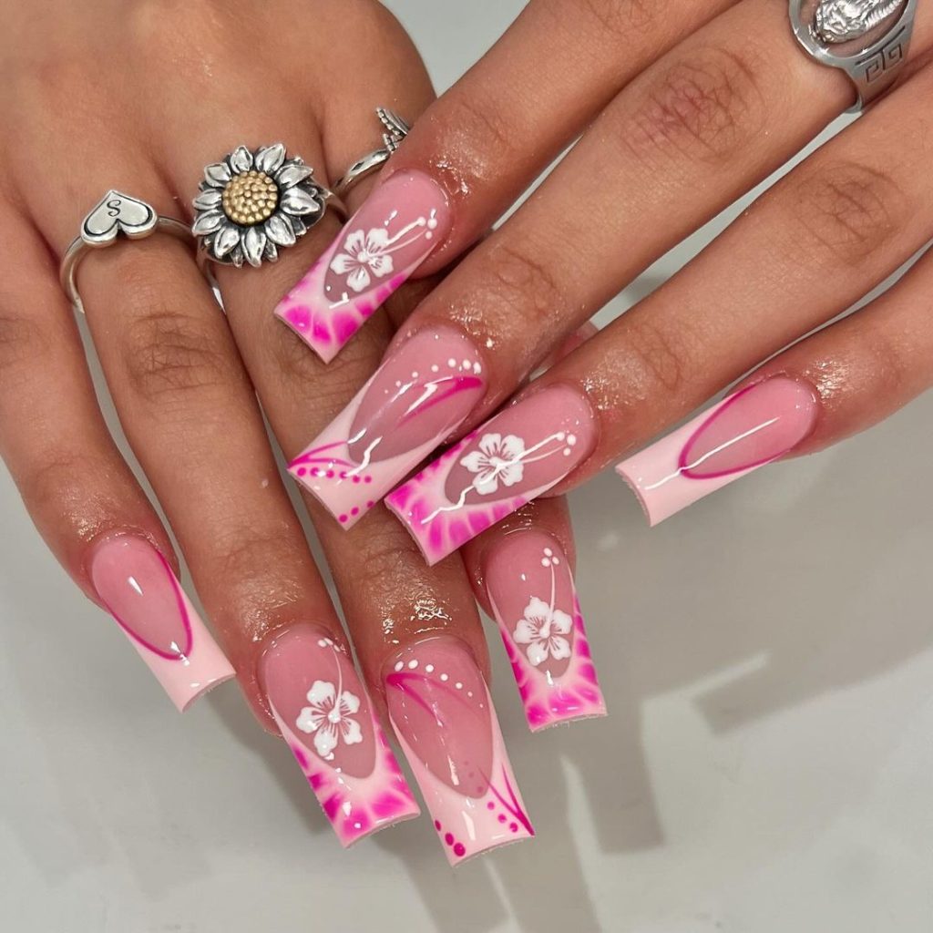 Pink Nails