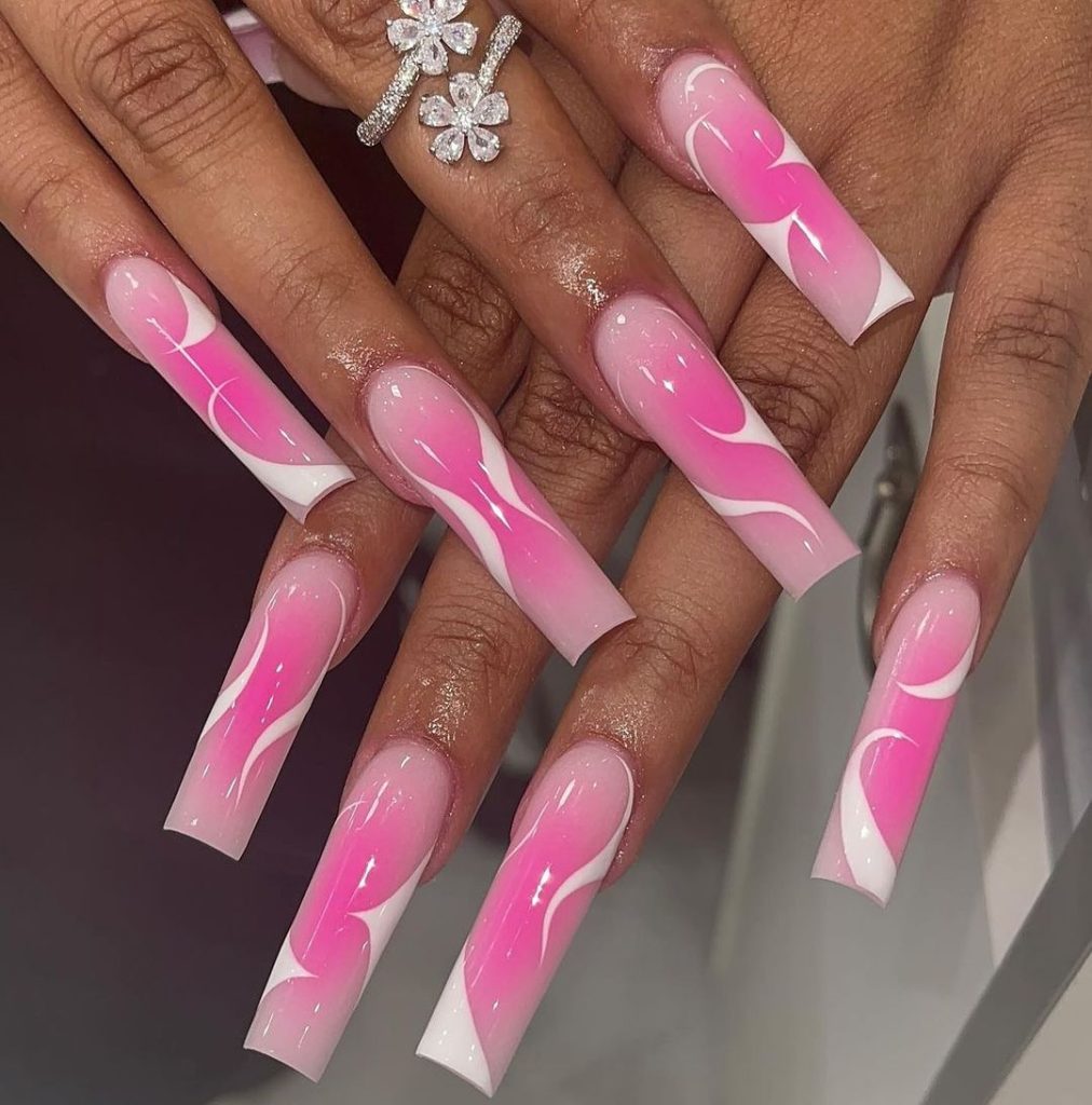 Pink Nails