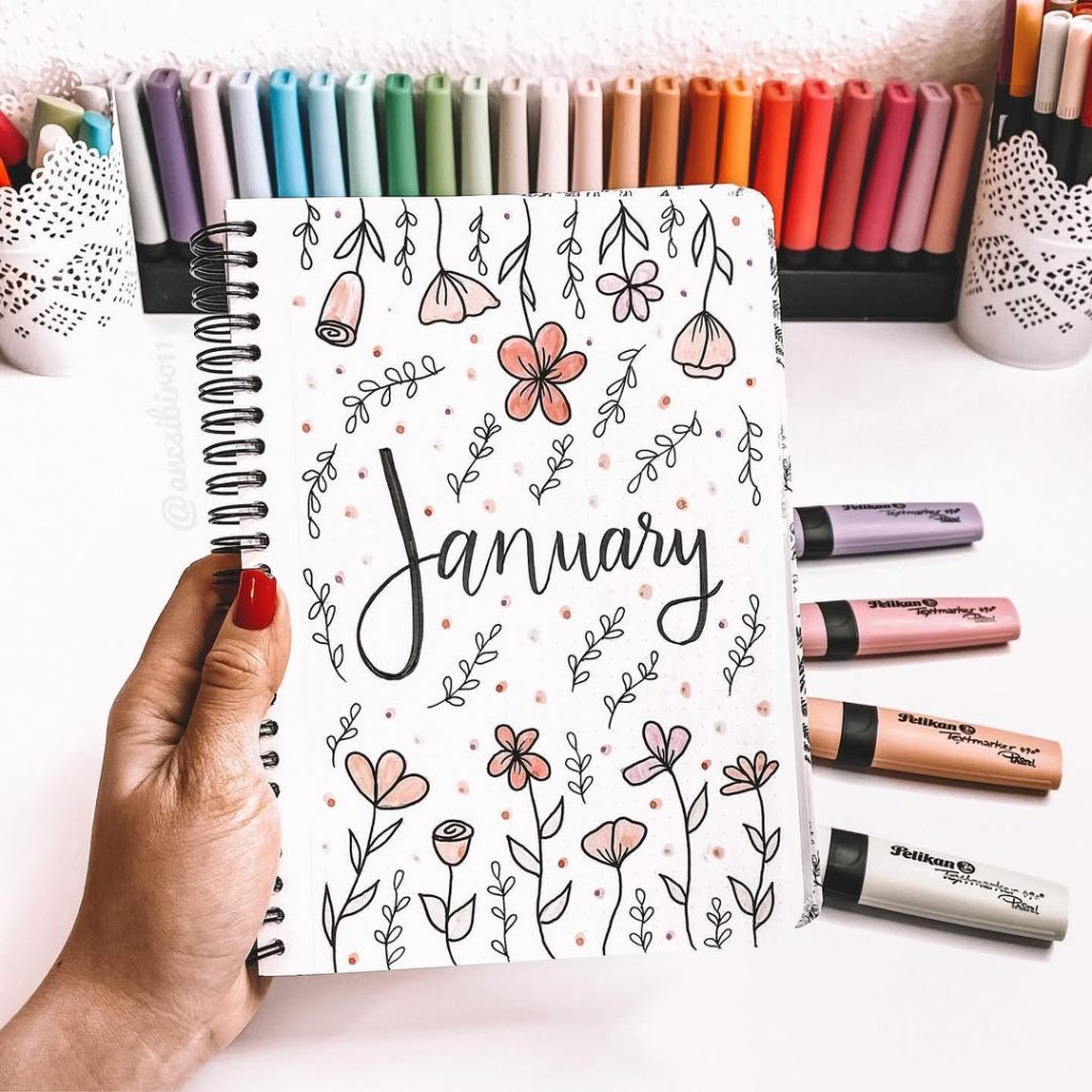 January bullet journal ideas