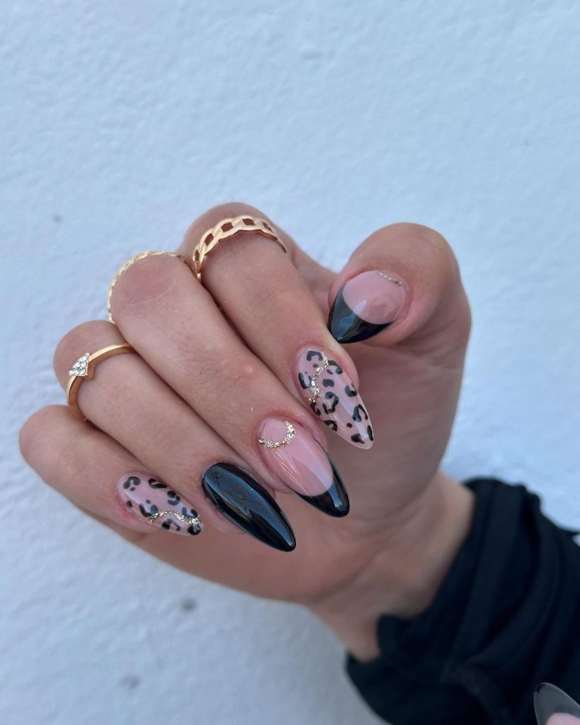 black nails