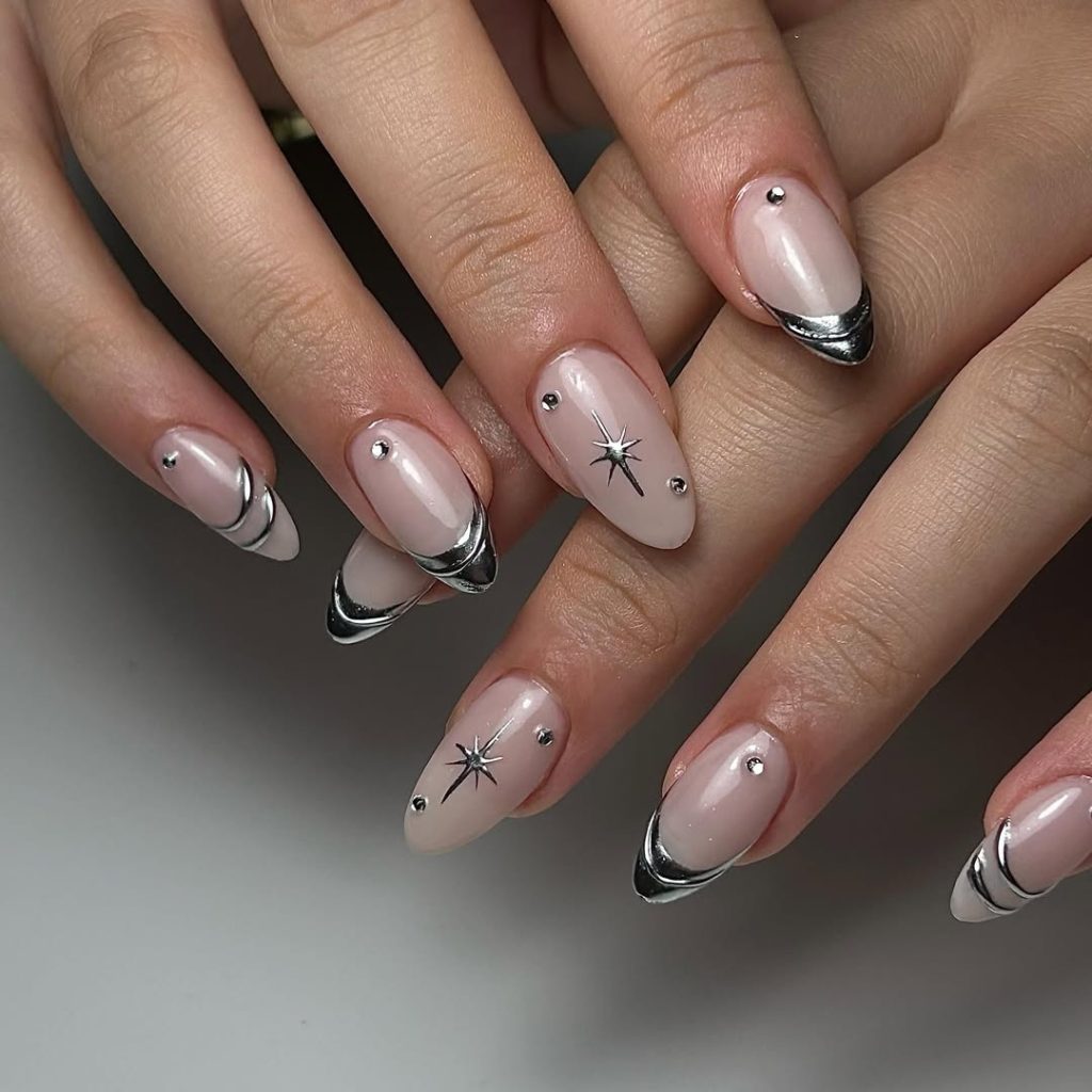 chrome nails