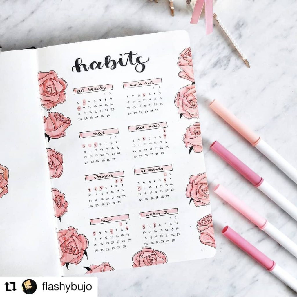 habit tracker ideas