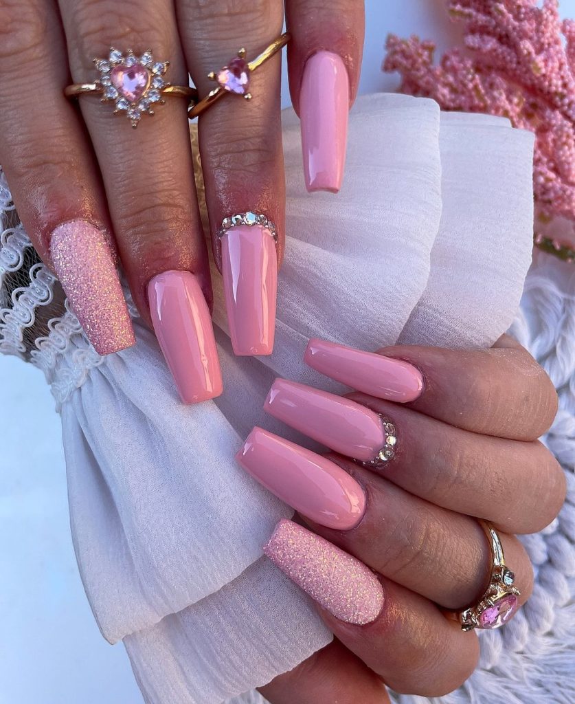 Pink Nails