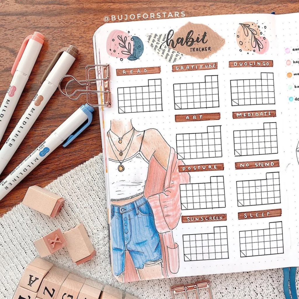 habit tracker ideas