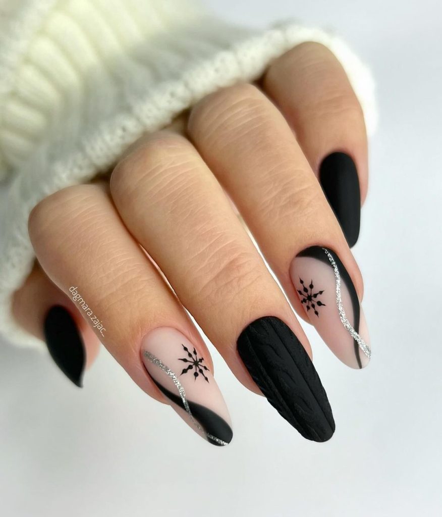 black nails