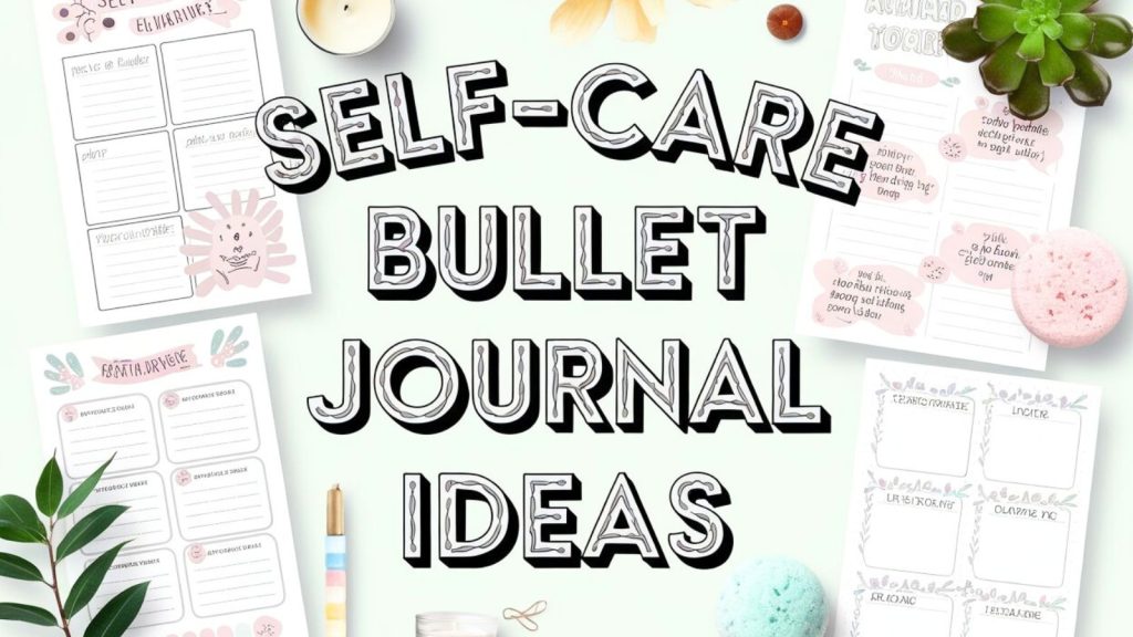 self care bullet journal ideas