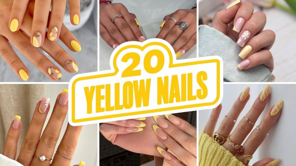 yellow nails