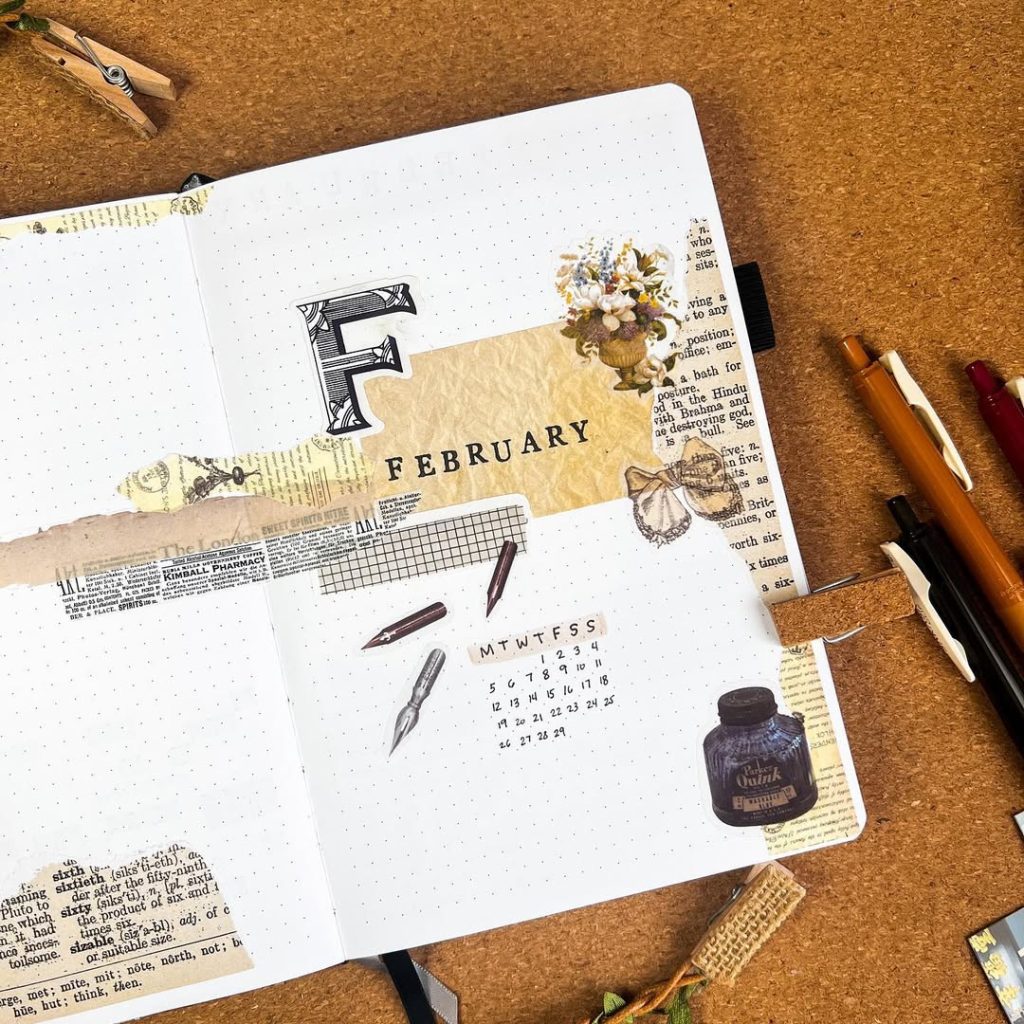 February Bullet Journal Ideas