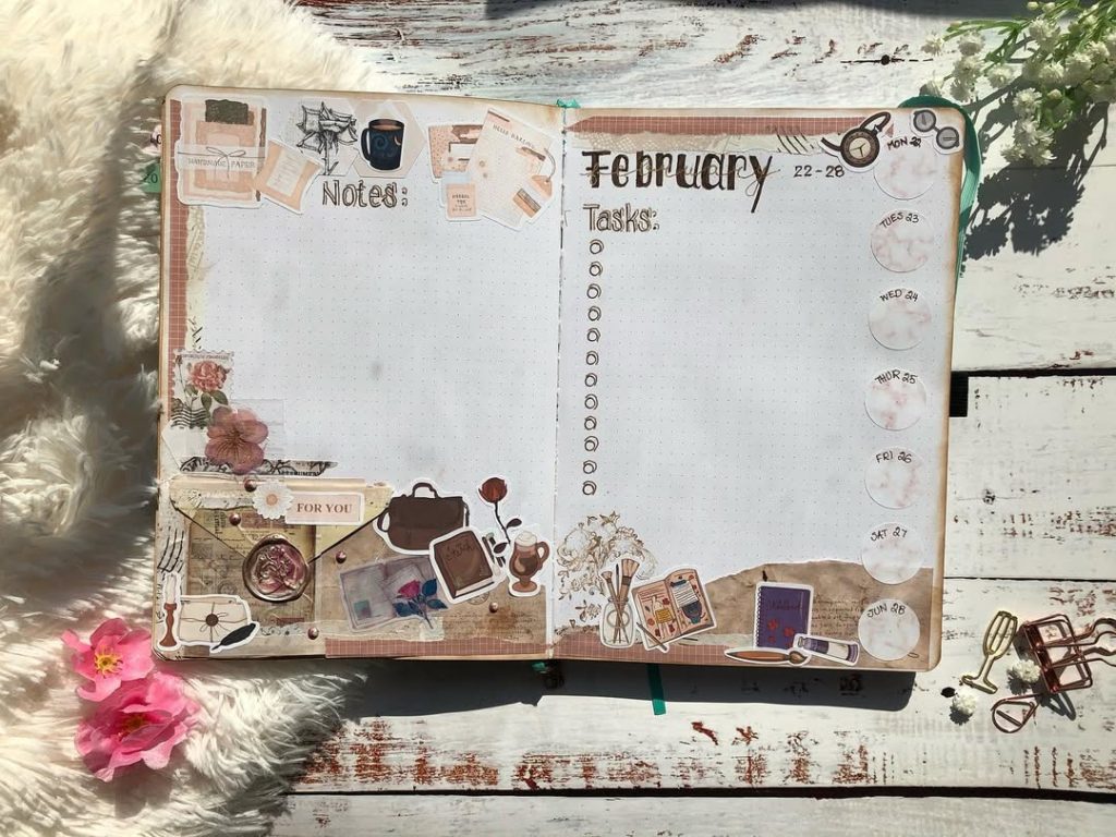 February Bullet Journal Ideas