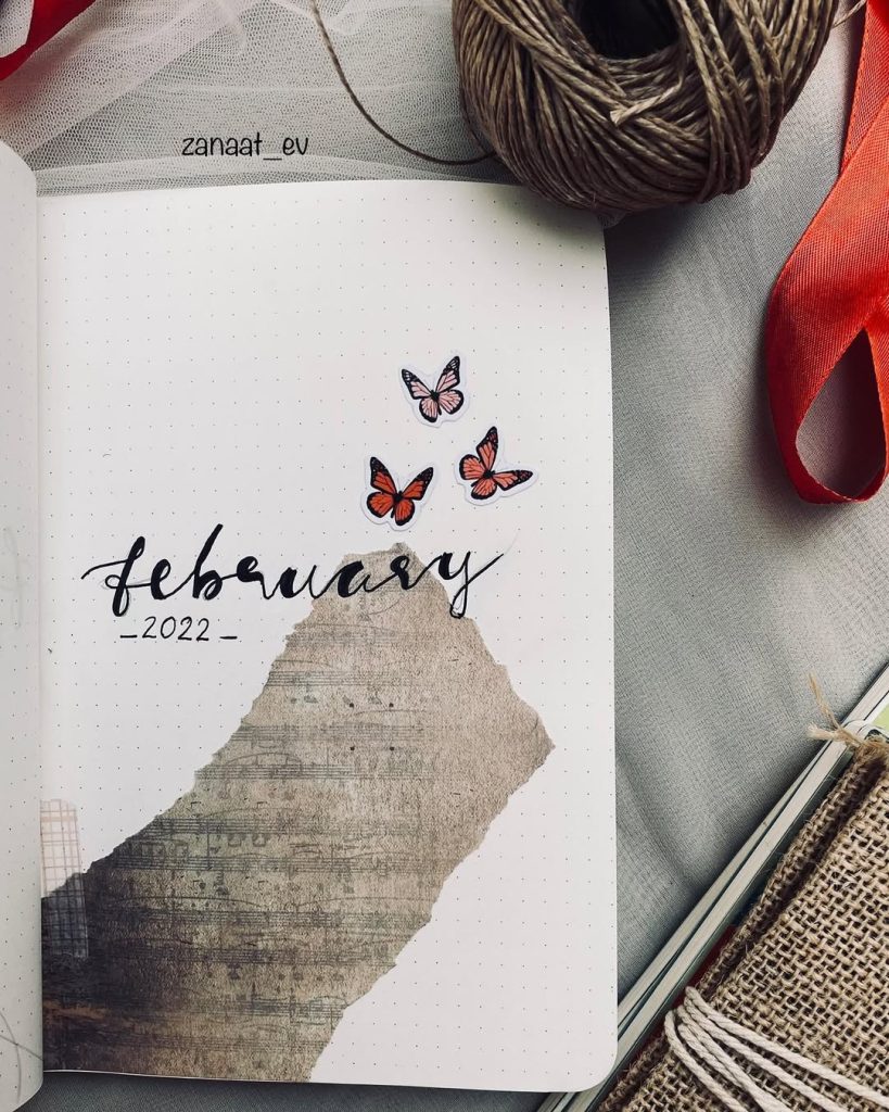 February Bullet Journal Ideas