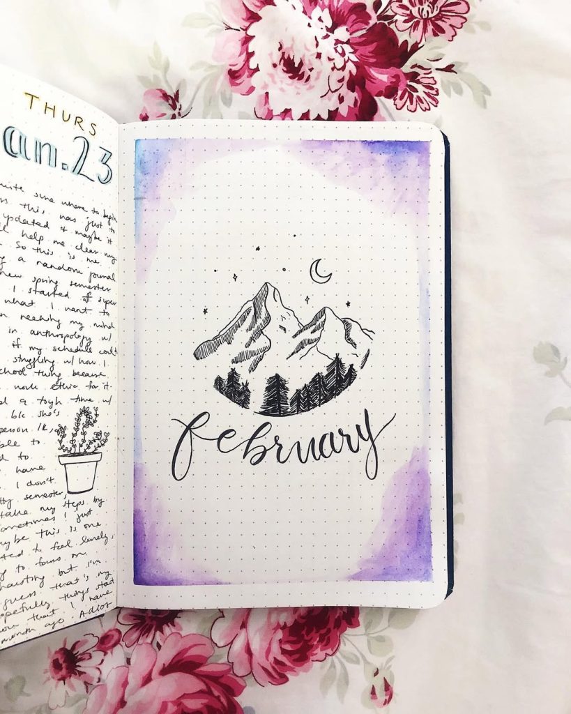 February Bullet Journal Ideas