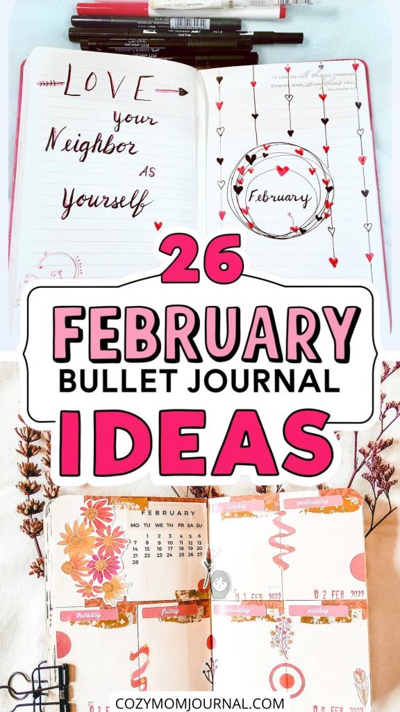 February Bullet Journal Ideas