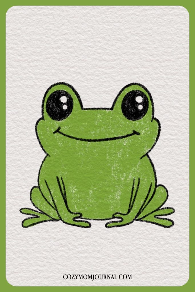 Cute Frog Drawing Ideas