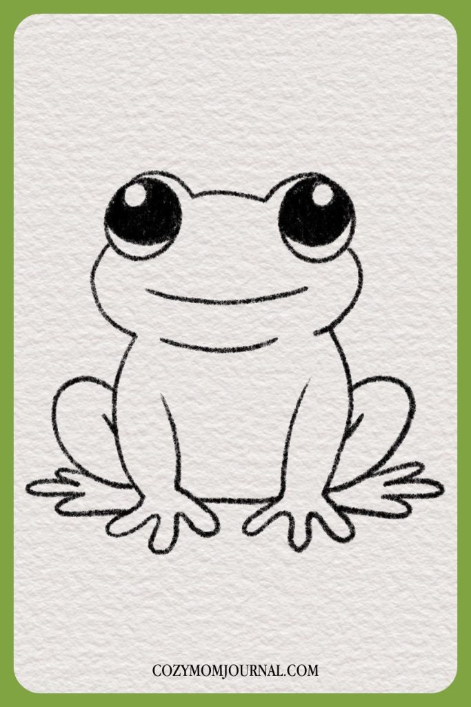 Cute Frog Drawing Ideas