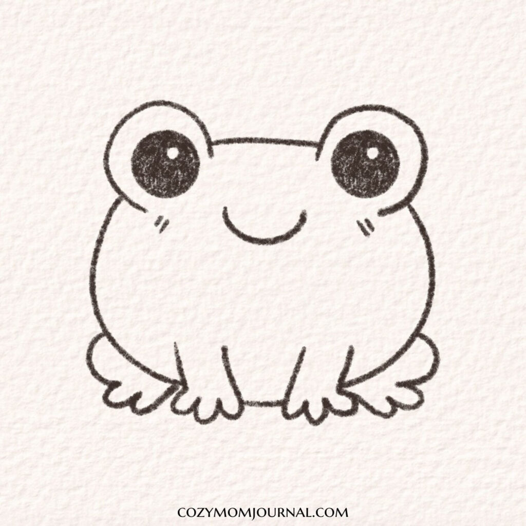 cute frog drawing ideas