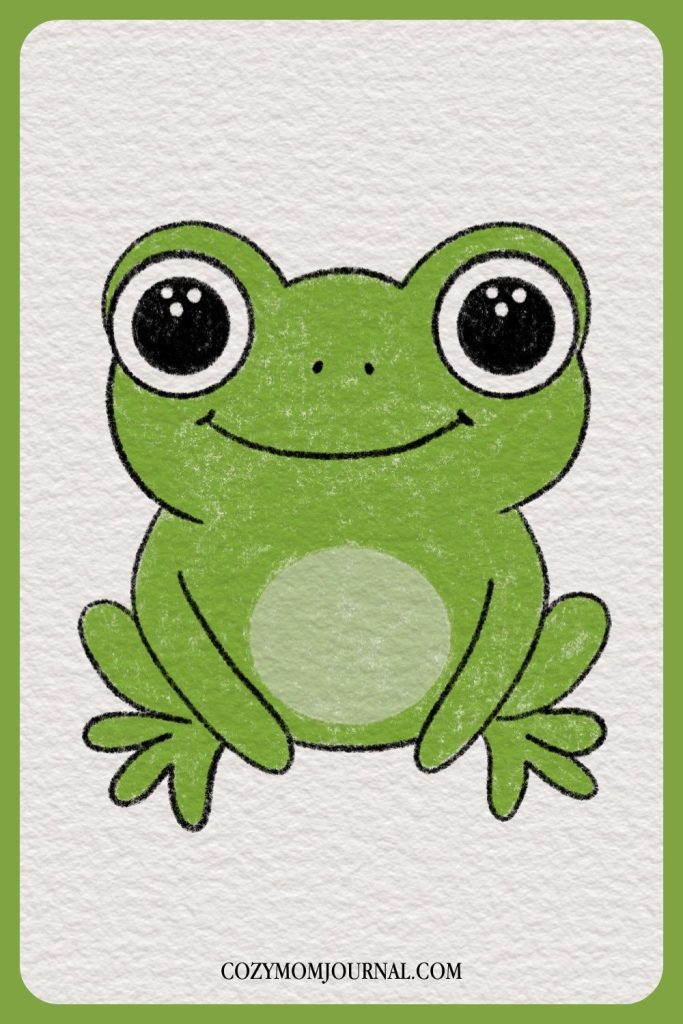 Cute Frog Drawing Ideas