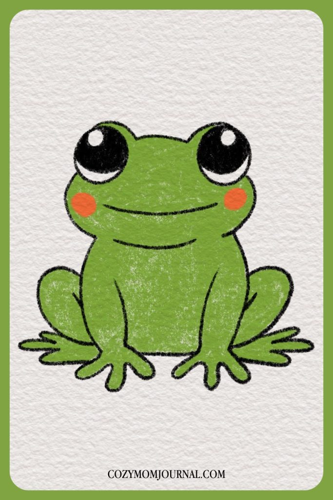 Cute Frog Drawing Ideas