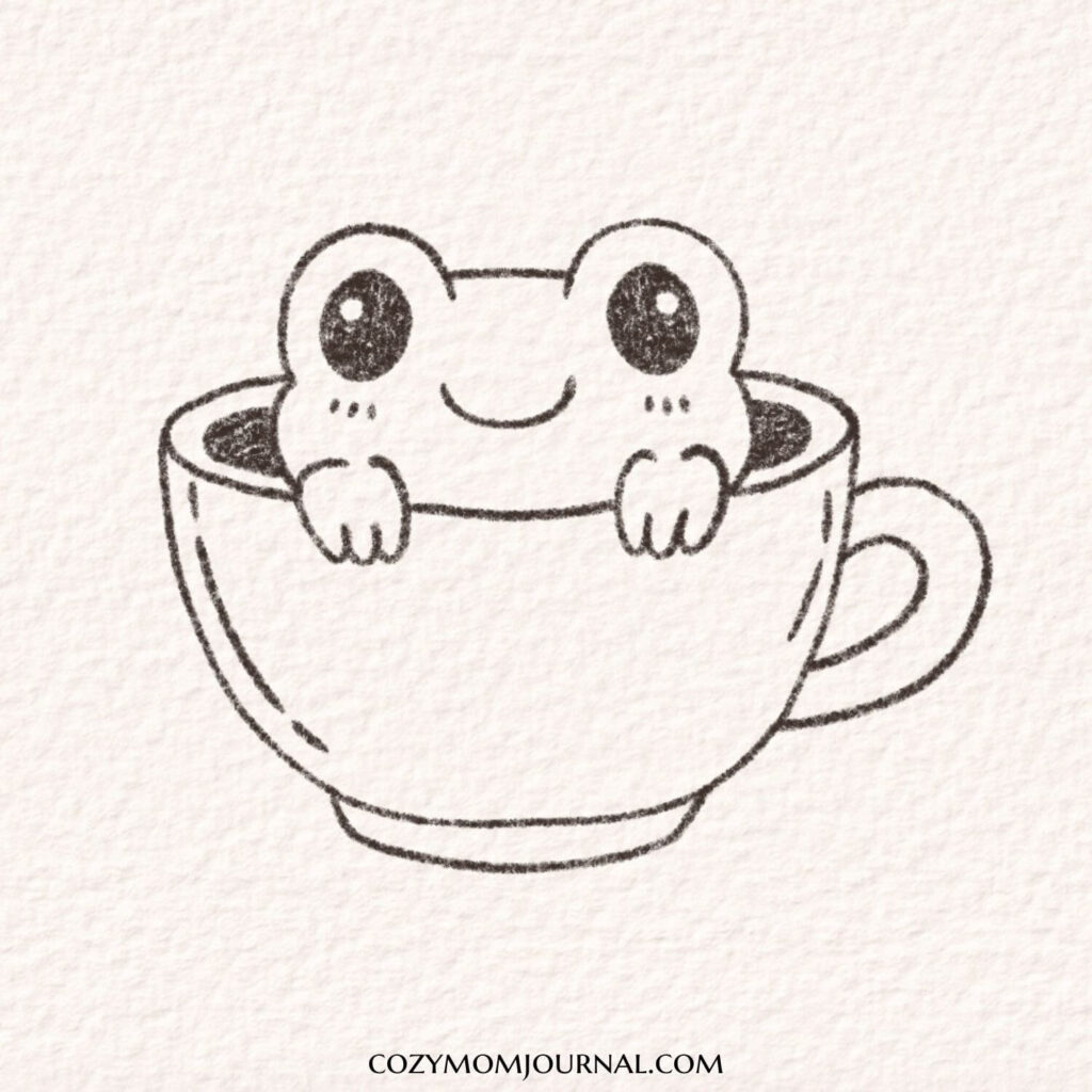 cute frog drawing ideas