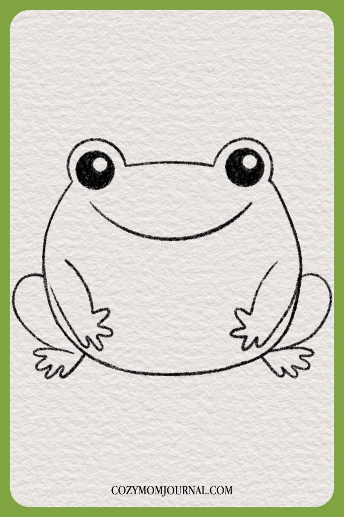 Cute Frog Drawing Ideas