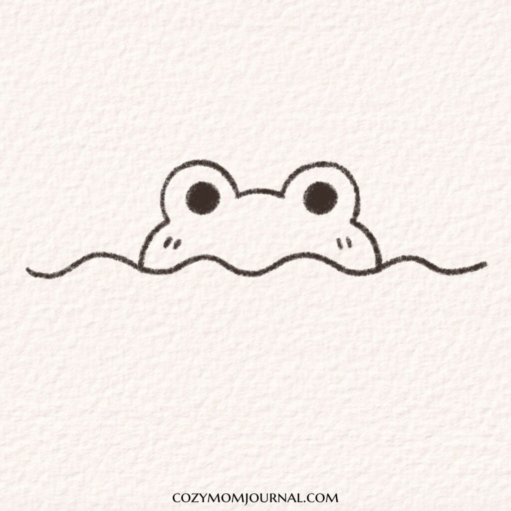 cute frog drawing ideas
