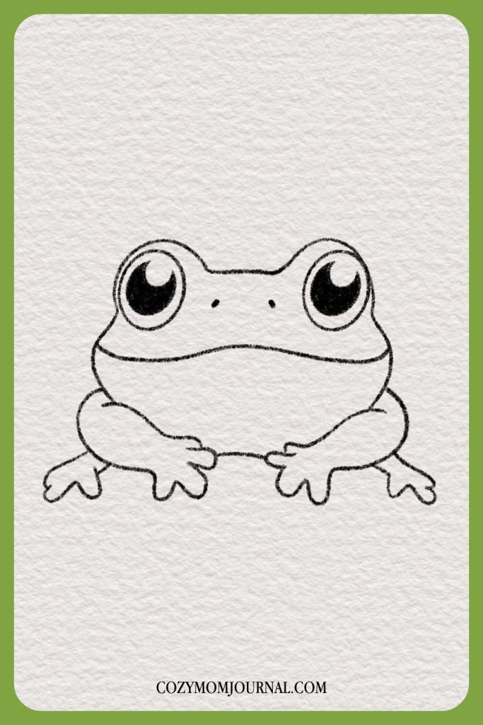 Cute Frog Drawing Ideas