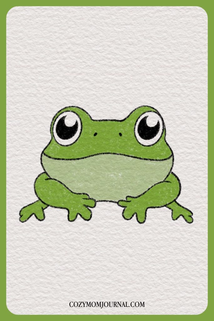 Cute Frog Drawing Ideas