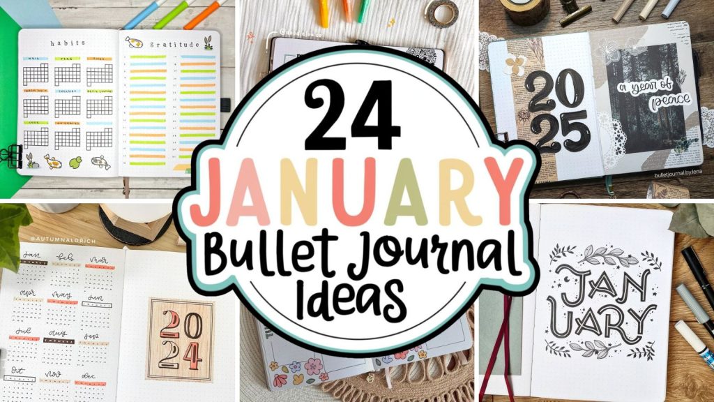 january bullet journal ideas