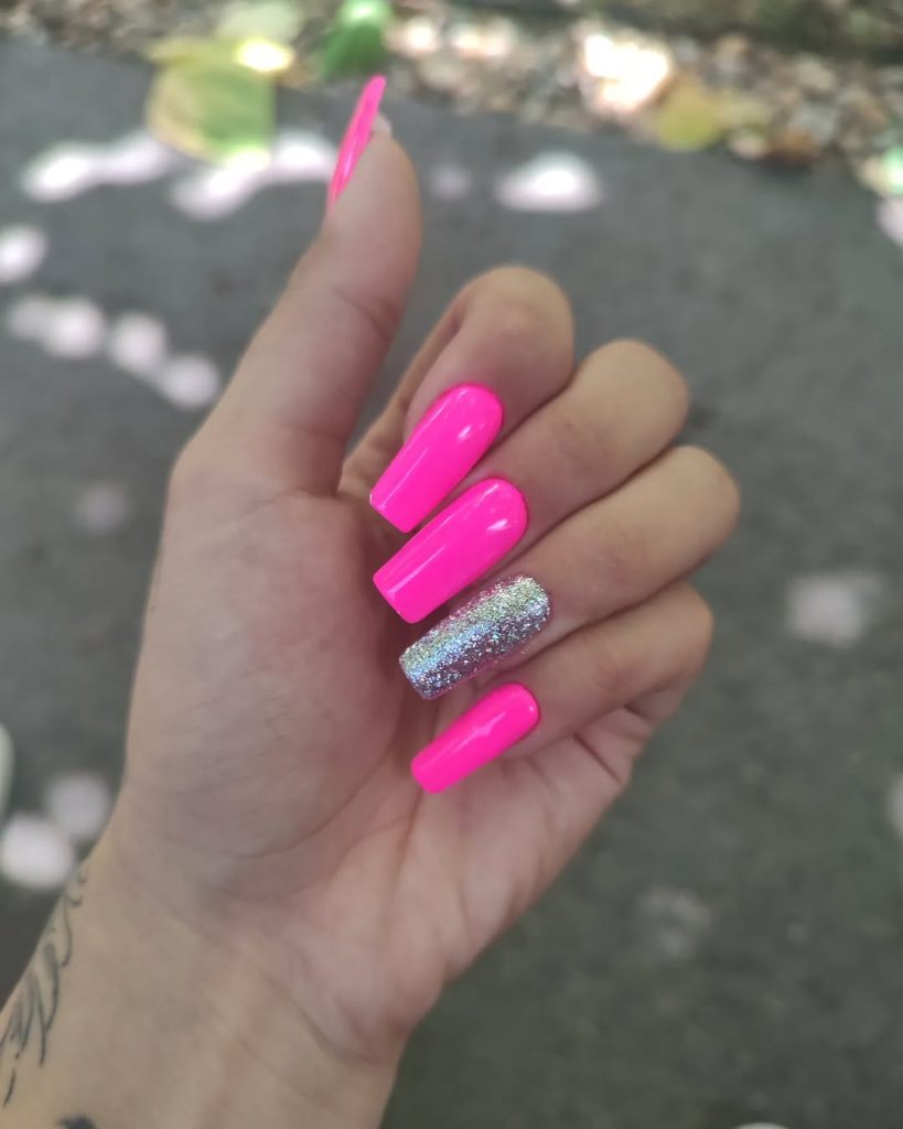 pink nail designs