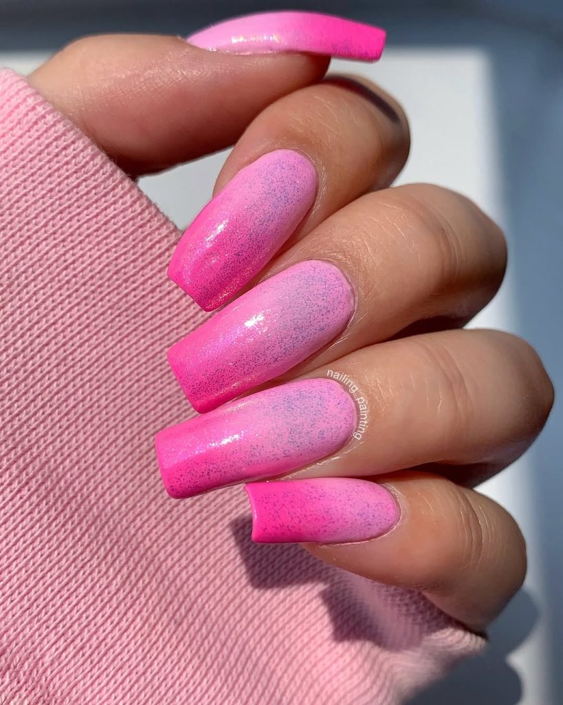 pink nail designs