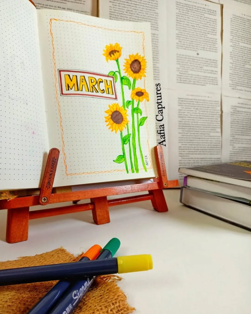 March bullet journal ideas