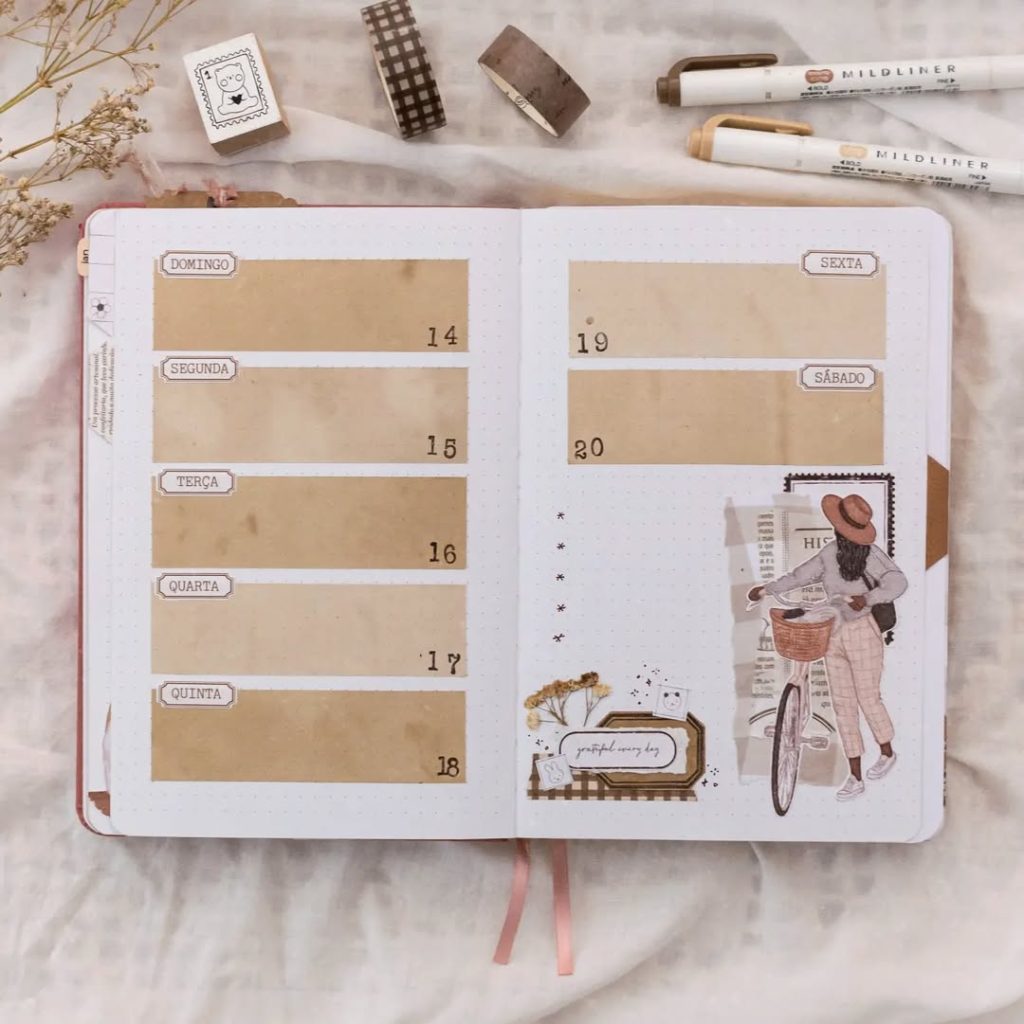 Vintage Bullet Journal Ideas