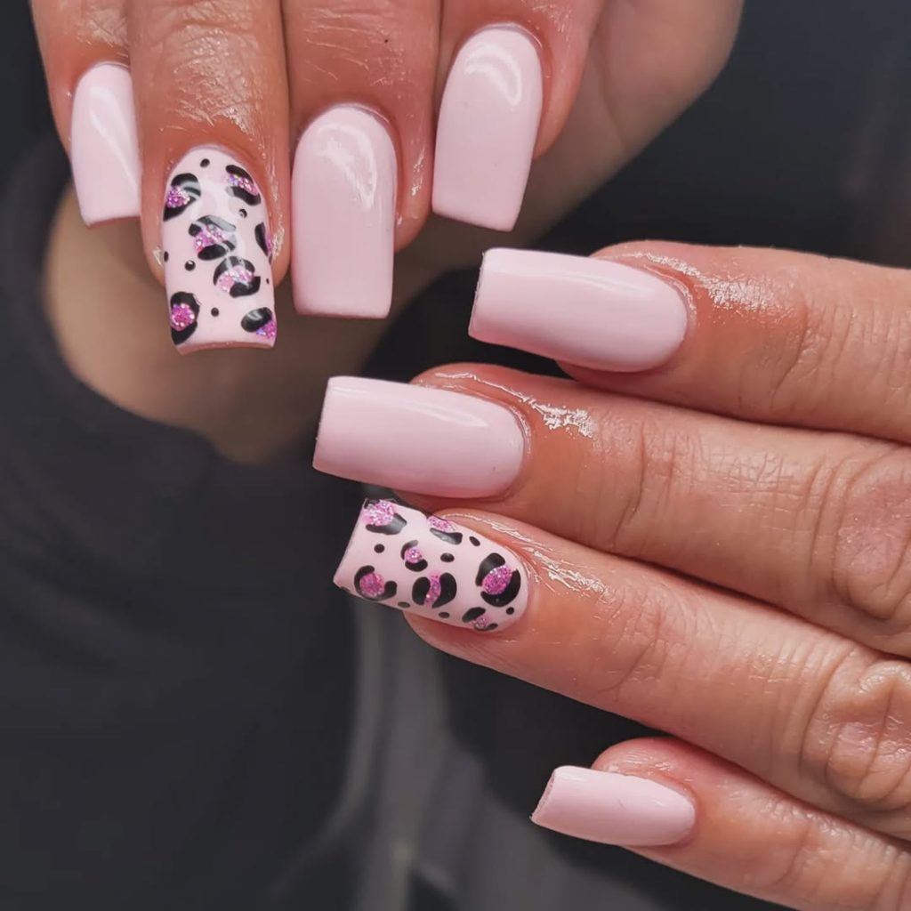 pink nail designs