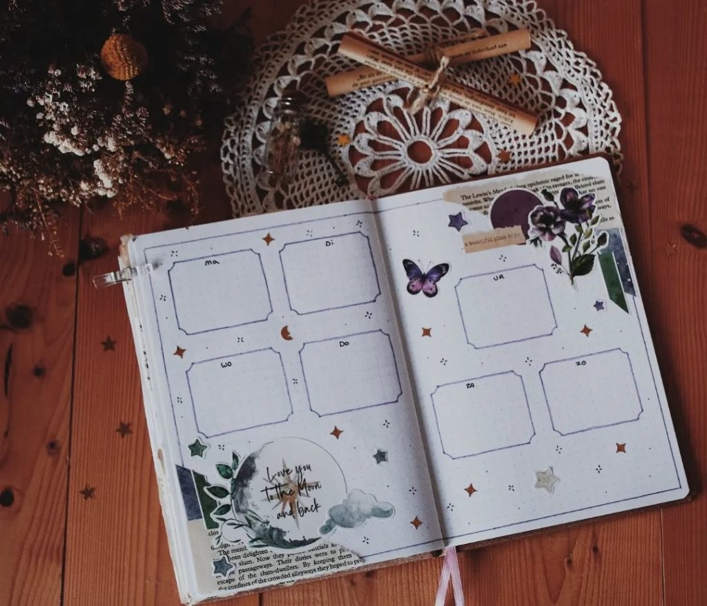 Vintage Bullet Journal Ideas