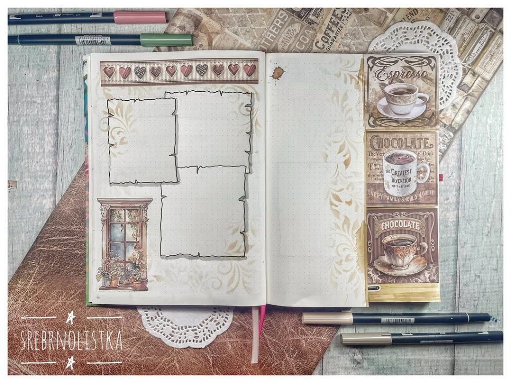 Vintage Bullet Journal Ideas