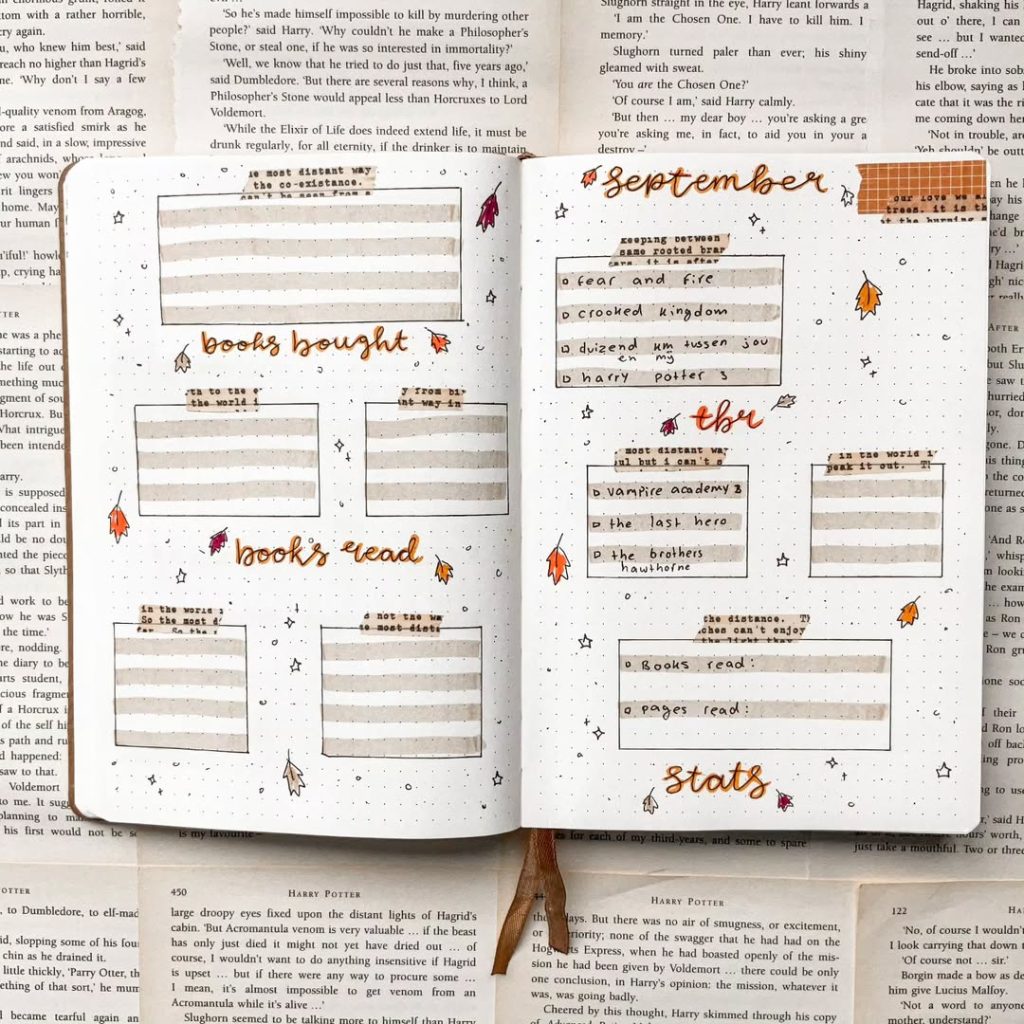 Vintage Bullet Journal Ideas