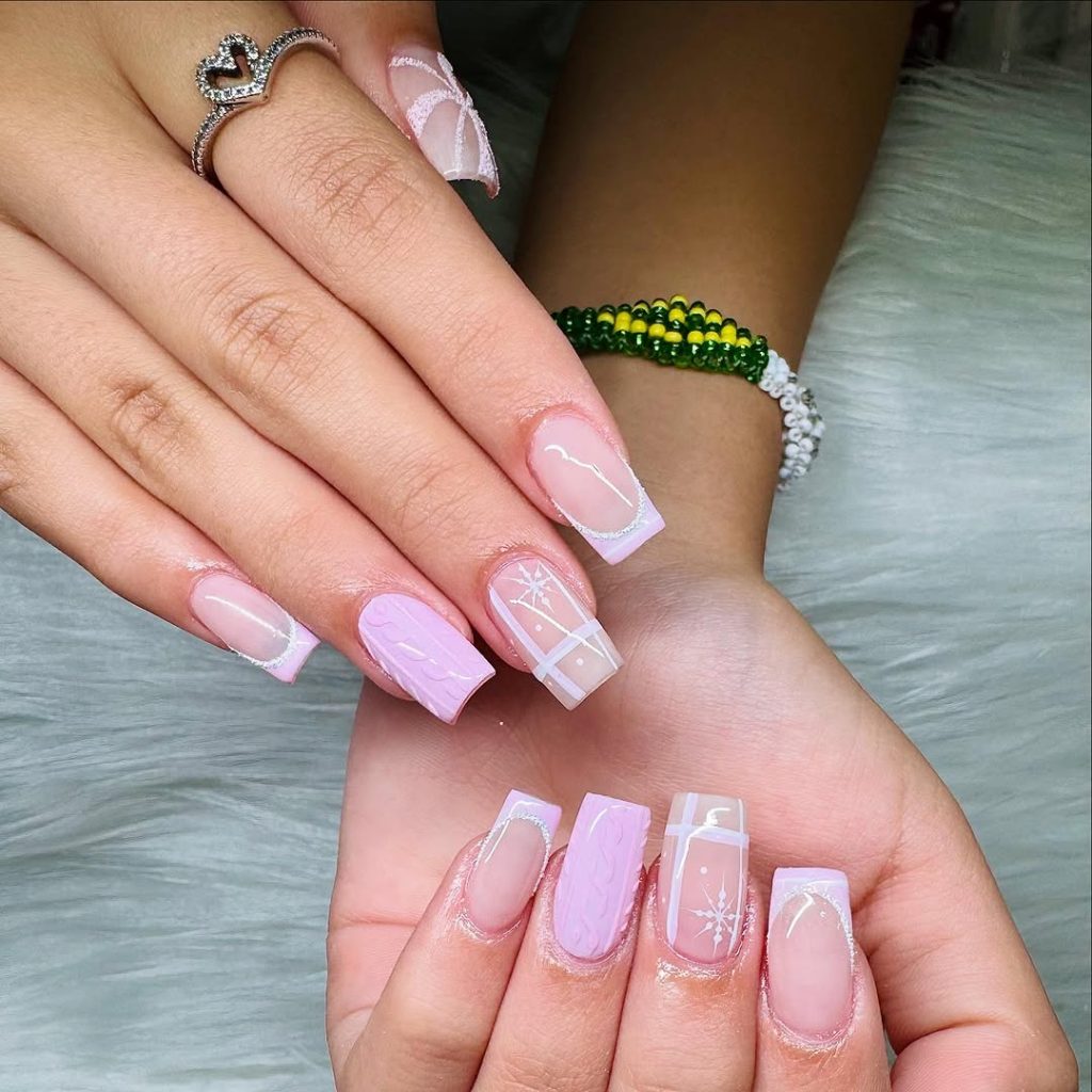 pink nail designs