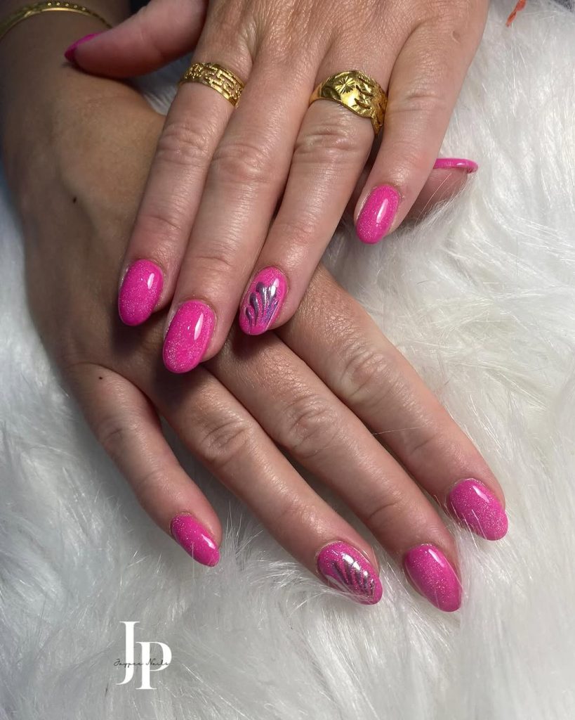 pink nail designs